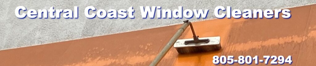 washing an Awning in San Luis Obispo, CA